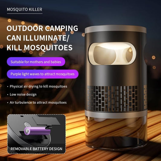 Ultra-Quiet Bionic UV Suction Mosquito Trap