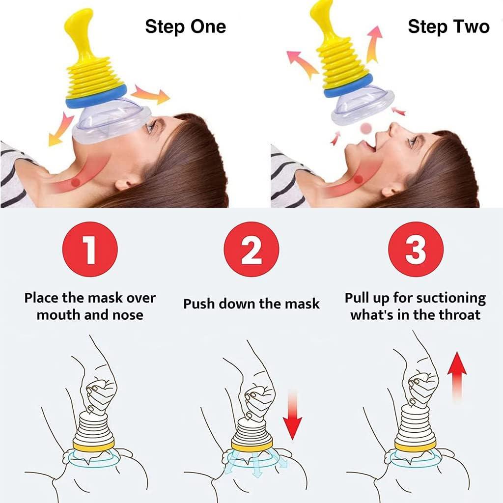Anti Choking Device | Instructions Kit for Choking Rescue