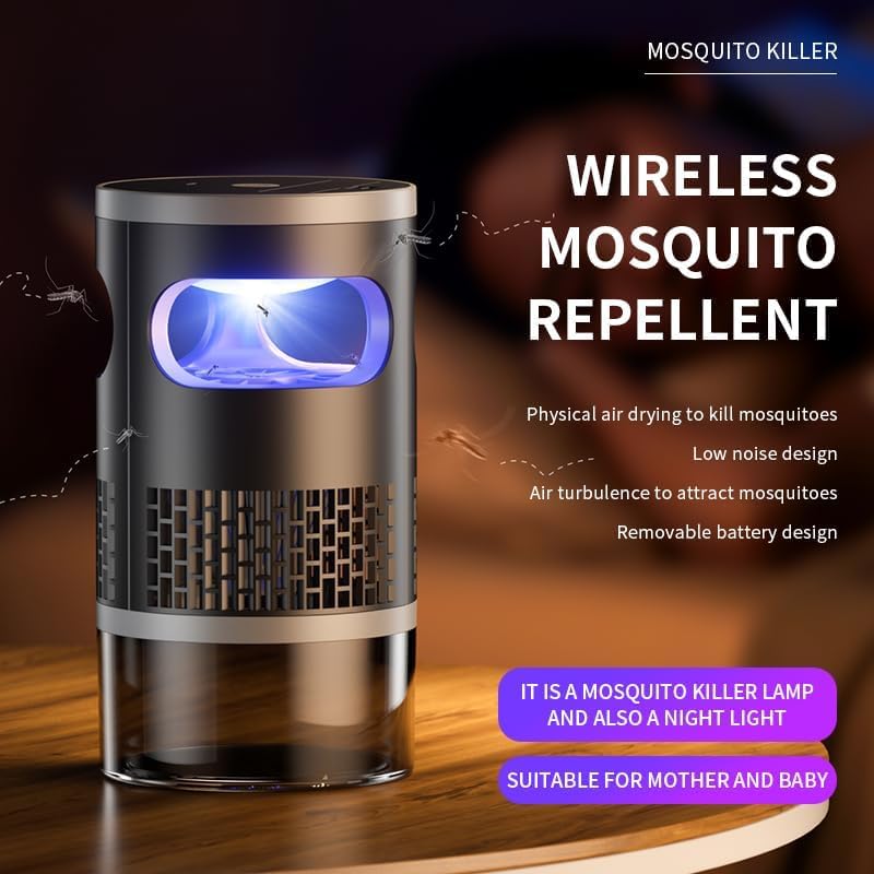 Ultra-Quiet Bionic UV Suction Mosquito Trap