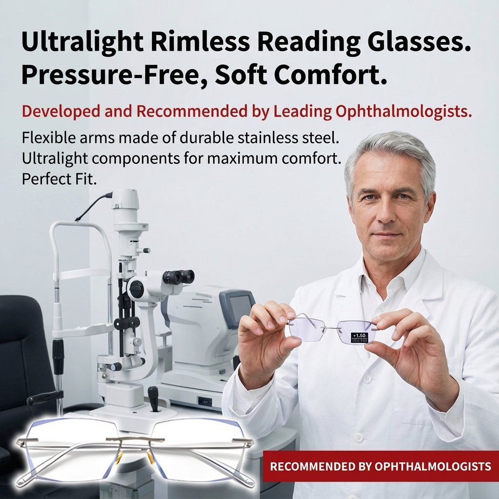 [Co-Created by Designers]Gypsophila Smart Zoom and Color-Changing Reading Glasses, Auto Focus Distance Near Progressive Multi-focus HD Vision