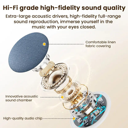 Ultra-Thin Bluetooth Pillow Speaker