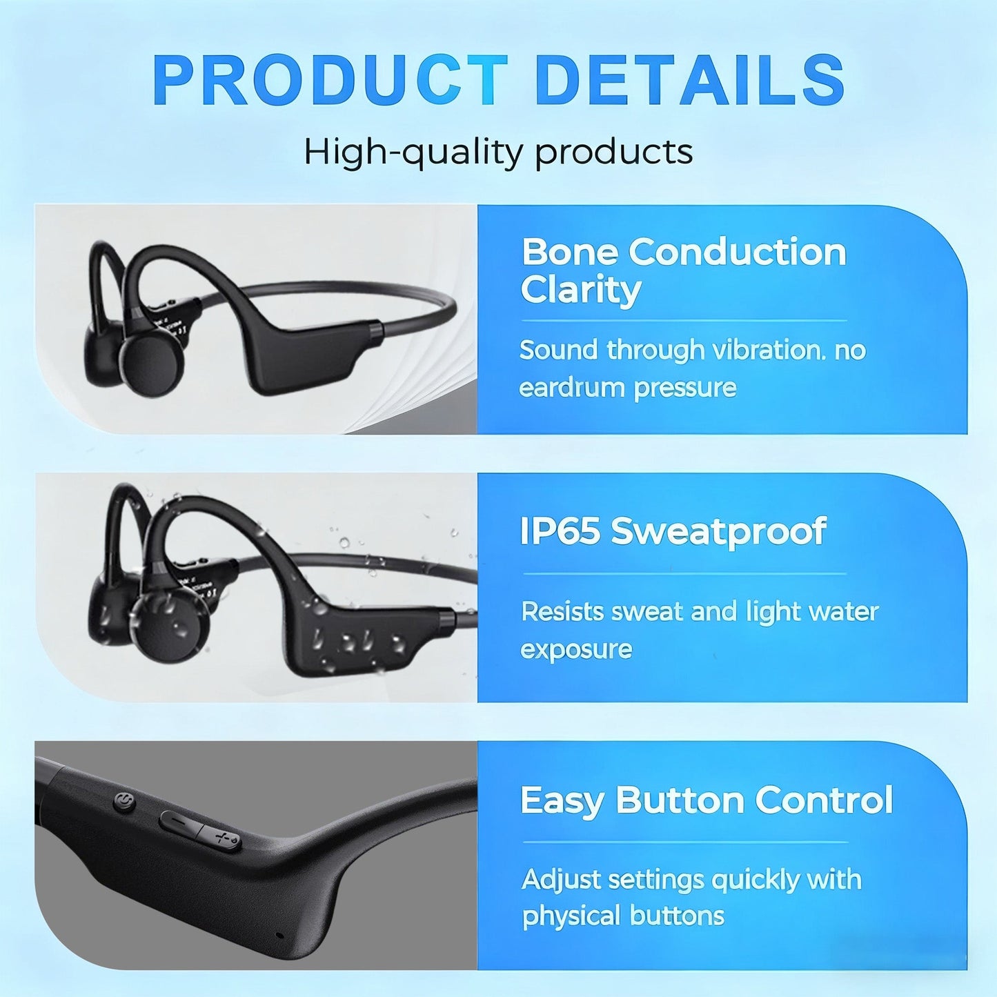 Feel the Joy. Shop the Season 🎄💖 💥 LIMITED TIME OFFER!🔥YUNPSO Bone Conduction Smart Hearing Aid Bluetooth Earphones