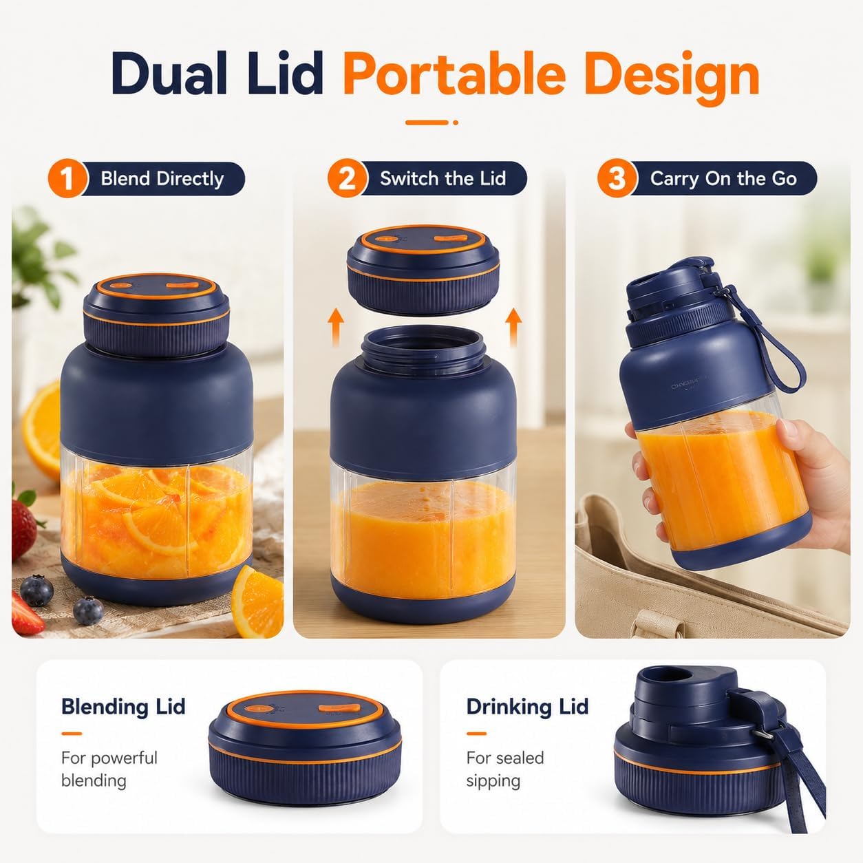 Portable Wireless Juicer Cup