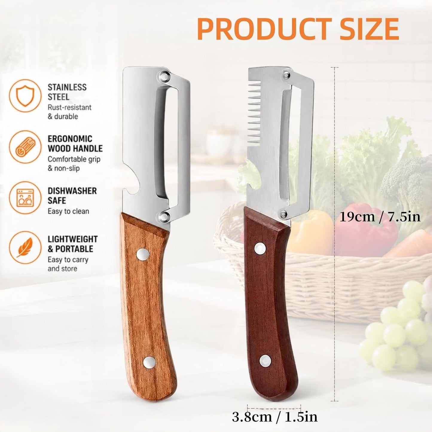 Multifunctional Vegetable Peeler