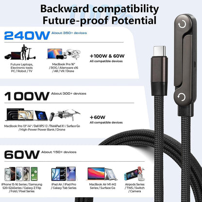 🔌240W Stand Data Cable