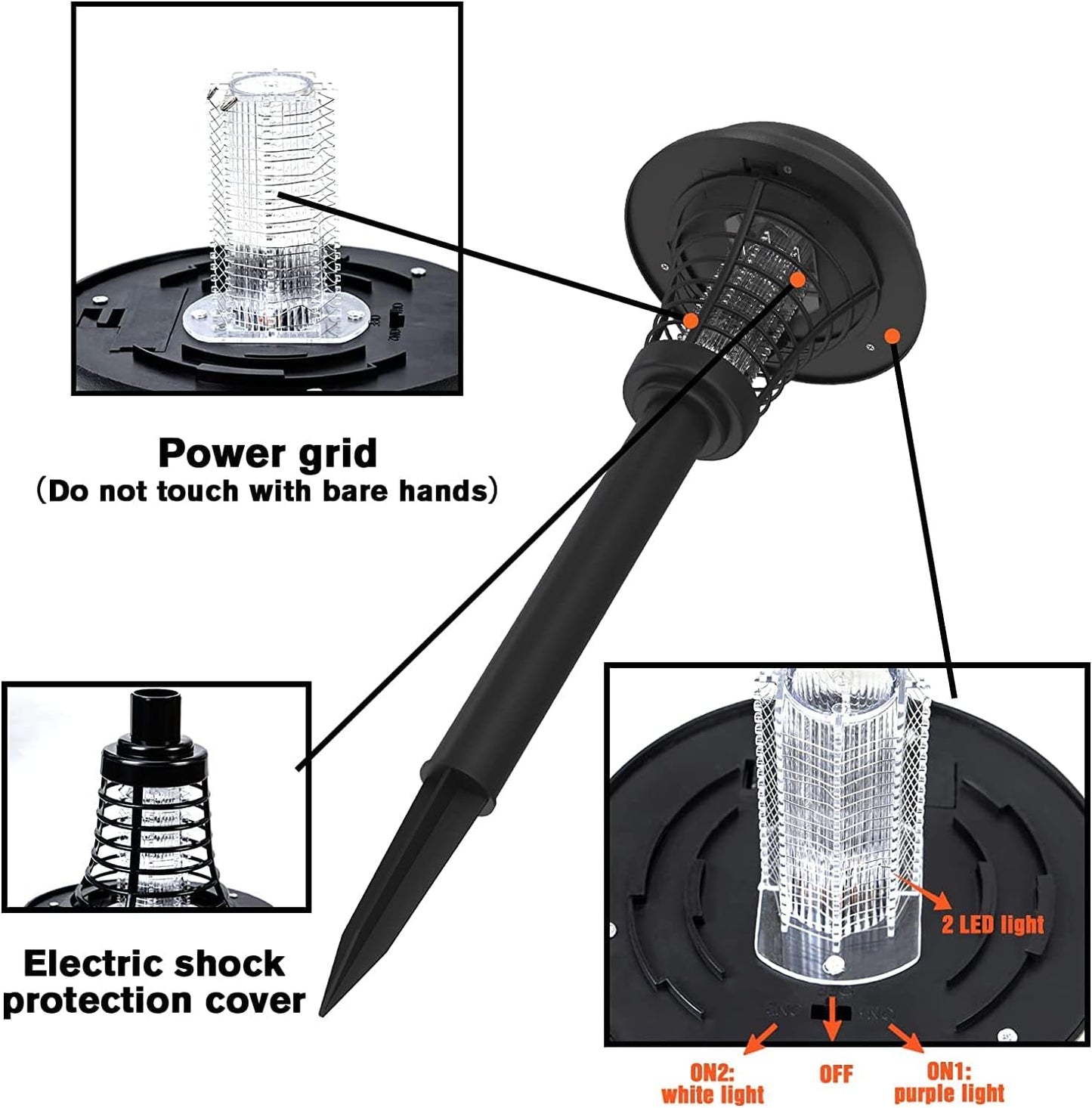 Solar Mosquito Catching Decorative Light