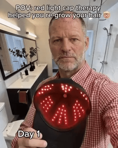 Rovinao red light therapy cap