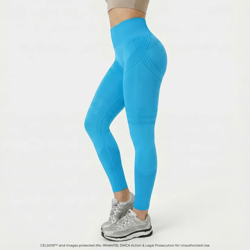High Waist And Hip Lifting Yoga Elastic Quick Drying Tight Pants