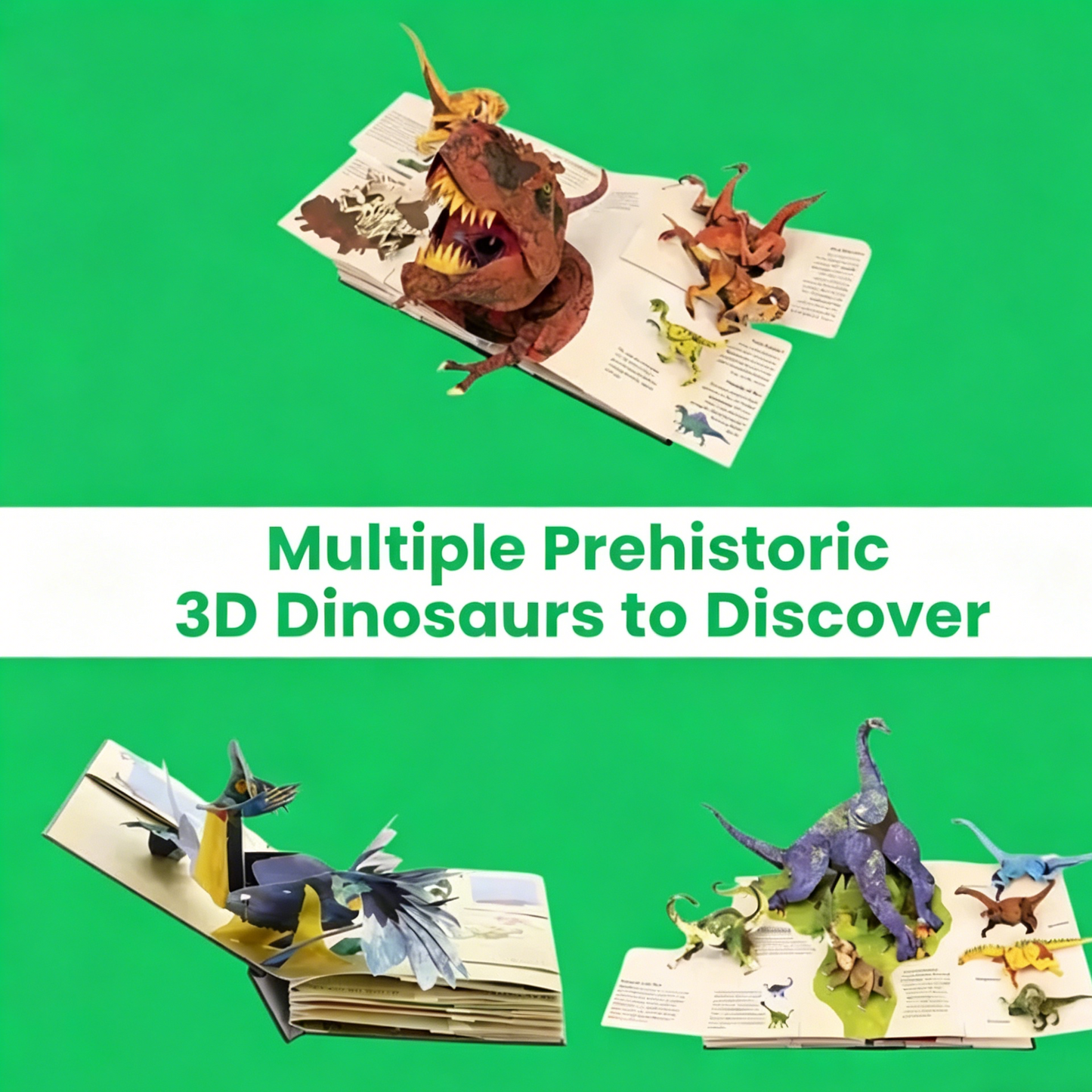 📚️3D Dinosaur Encyclopedia Book