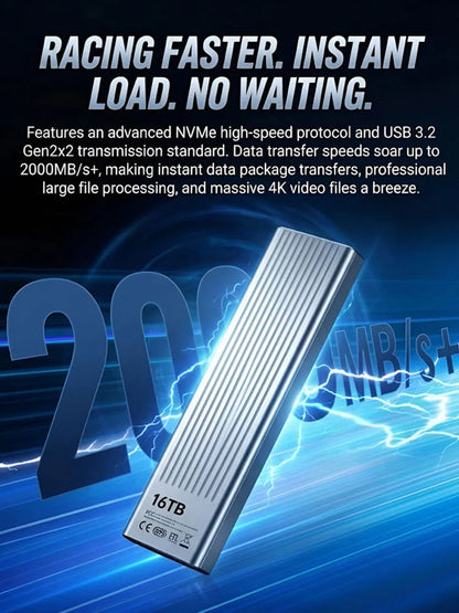 Portable High-Speed SSD Solid-State Drive