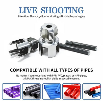 🔥Only $9.99 Last Day Promotion!🔥🛠️ Pipe Tapping and Threading Tool