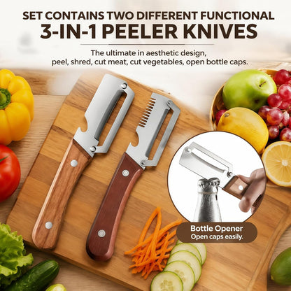 Multifunctional Vegetable Peeler