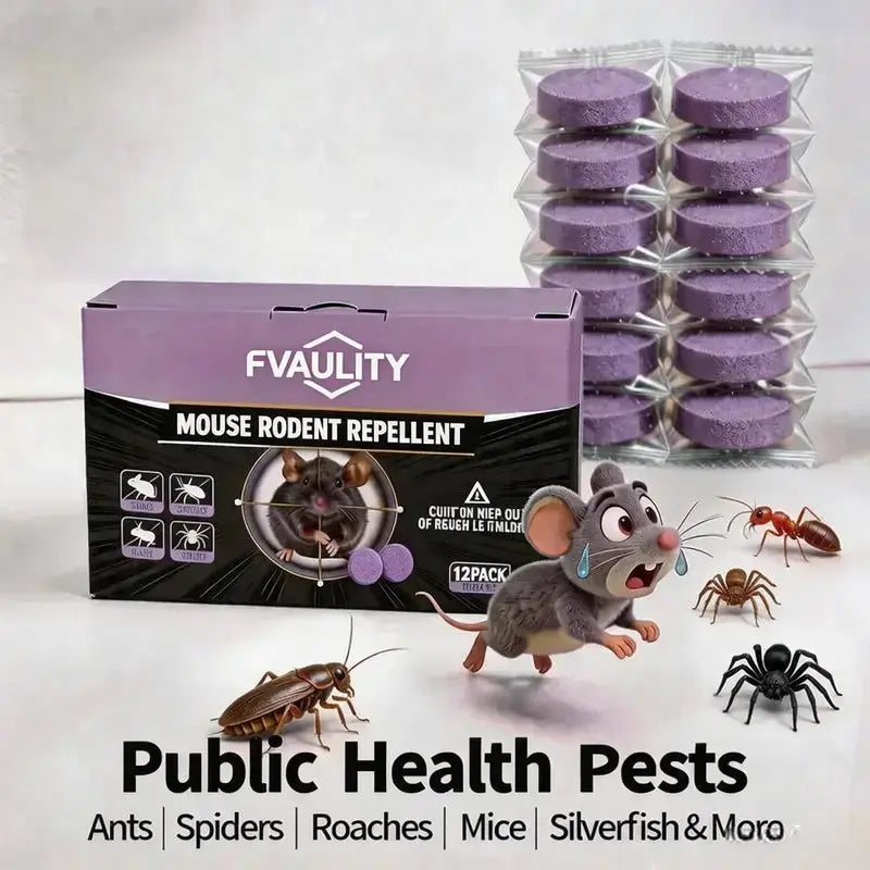 🐭 12-Pack Rodent Repellent Balls, Effective Pest Control Solution