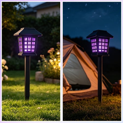 Smart Solar Dual-Mode Garden Zapper