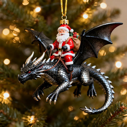 🔥LAST DAY 49% OFF - Santa’s Dragon Riders Ornament Collection