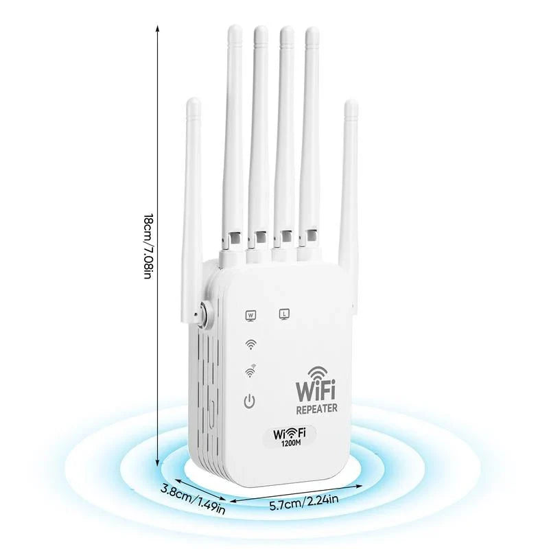 🔥Dual-Band WiFi Range Extender – Stay Connected Everywhere!