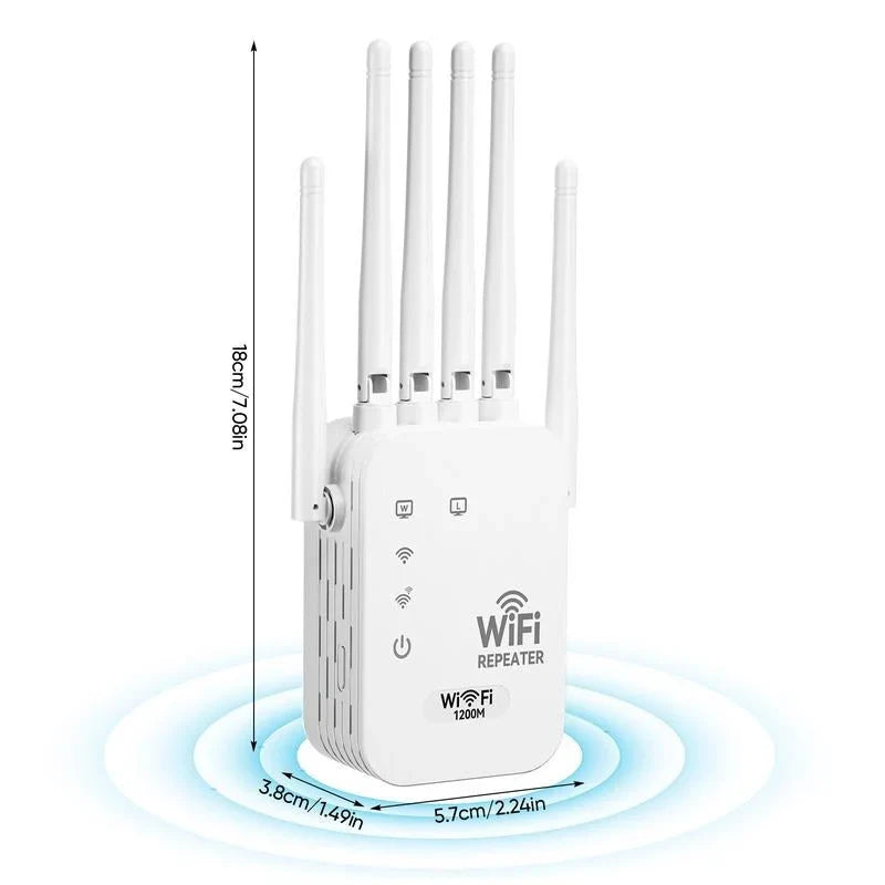 🔥Dual-Band WiFi Range Extender – Stay Connected Everywhere!