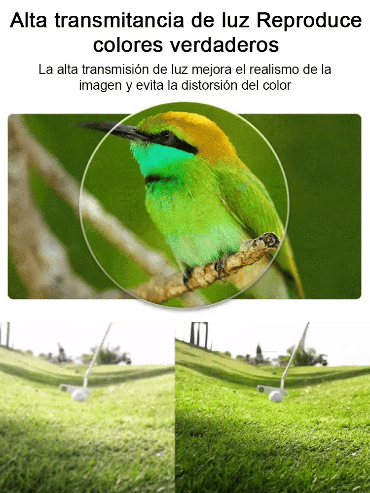 Protect your eyes smartly: Blue light filter and auto-focus in a unique design.