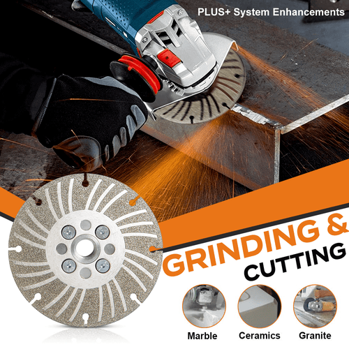 🔥Angle Grinding Wheel - Electroplated Diamond - 4 1/2" /5"/6" PLUS+