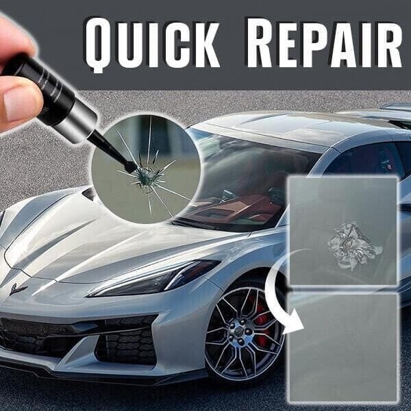 🔥🔥Cracks Gone Glass Repair Kit (New Formula)