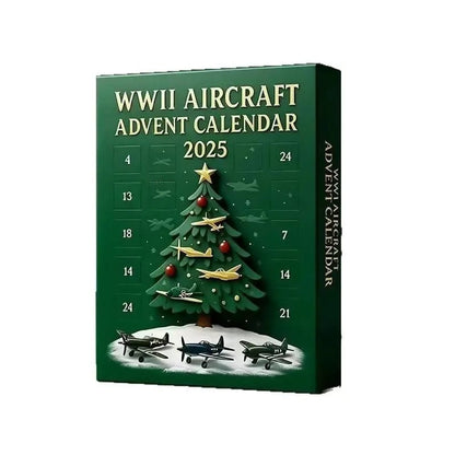 🔥2025 Aircraft Advent Calendar World War II Plane