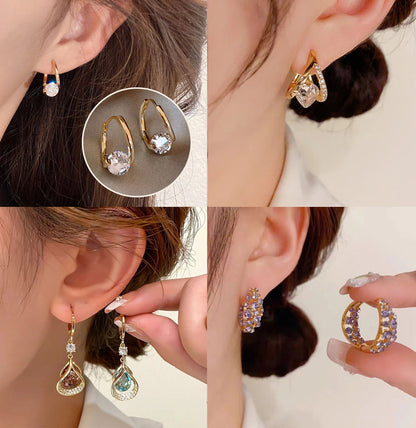 NESLEMY Lymphatic MagneTherapy Germanium Earrings — Stylish Comfort for Wellness & Energy