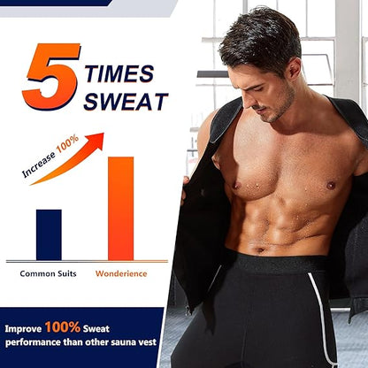 Neoprene Sauna Zipper Waist Trainer Vest Tank Top Trimmer Body Shaper