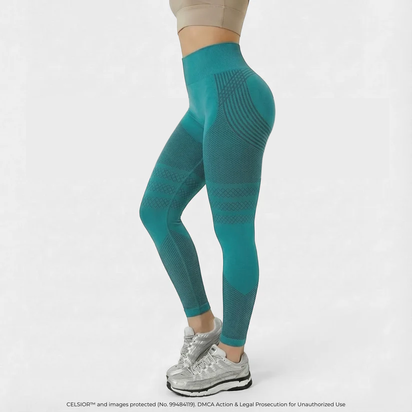 High Waist And Hip Lifting Yoga Elastic Quick Drying Tight Pants