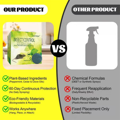 🐭Mouse & Rat Repellent Balls--Long-Lasting Peppermint Oil Formula——Safe for Pets & Kids
