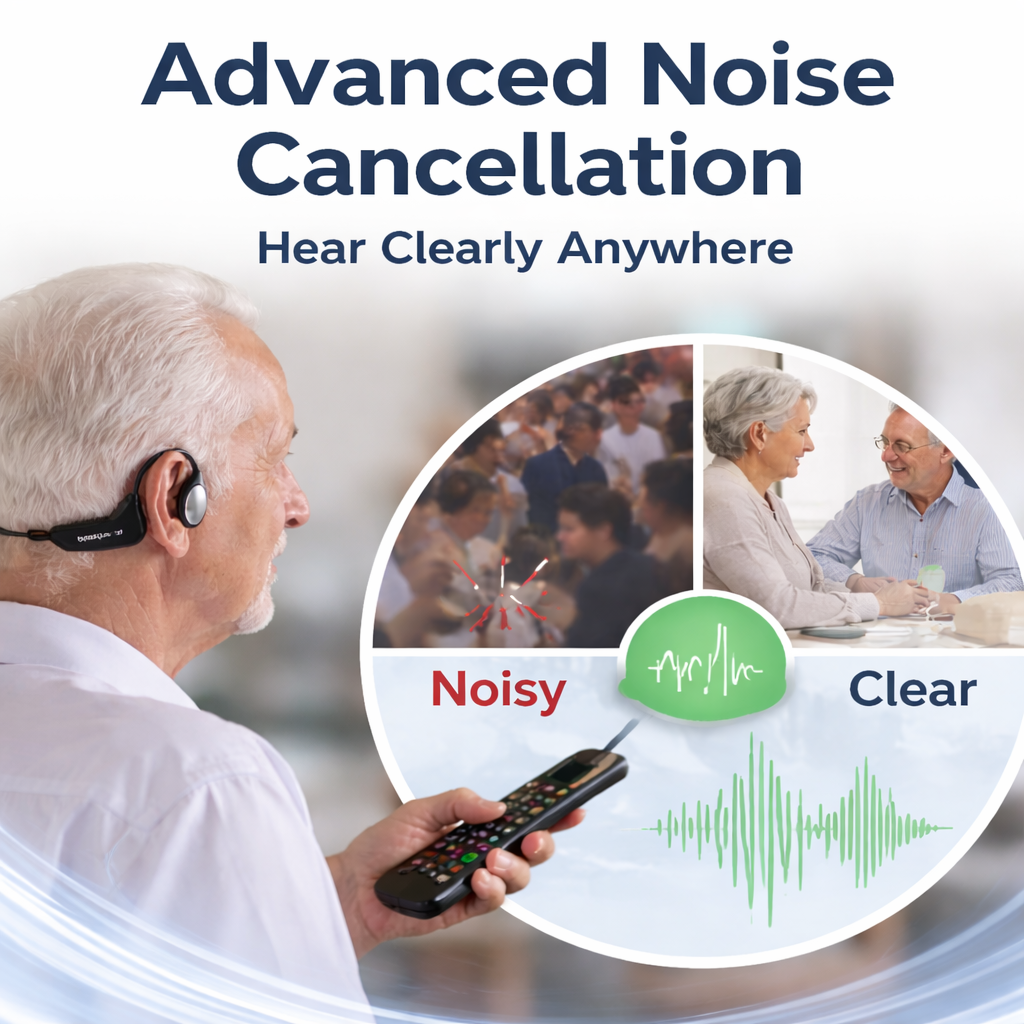 🔥 Final 2 Hours : Only Limited Stock Left🏆𝗧𝗶𝘄𝗼𝗿𝗹𝗱™ Bone Conduction Smart Hearing Headphones （Mayo Clinic Recommended）