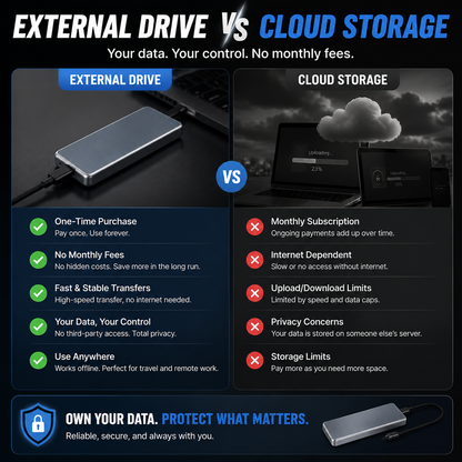 🔥🔥🔥🔥 LAST DAY 50% OFF-Portable External SSD – Protect Your Photos, Videos & Important Files