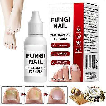 Nail Care Renewal for Thick, Damaged & Discolored Nails, Plant Based Formula for Healthy Nail and Skin - 0.5 Fl Oz