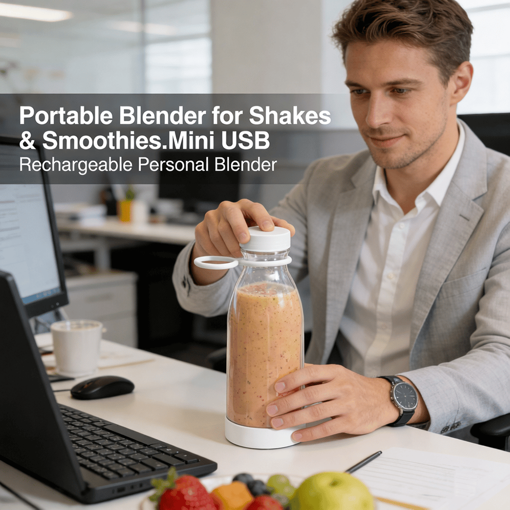 🔥Last Day 49% OFF- 2026 Portable Smoothie Blender Cup