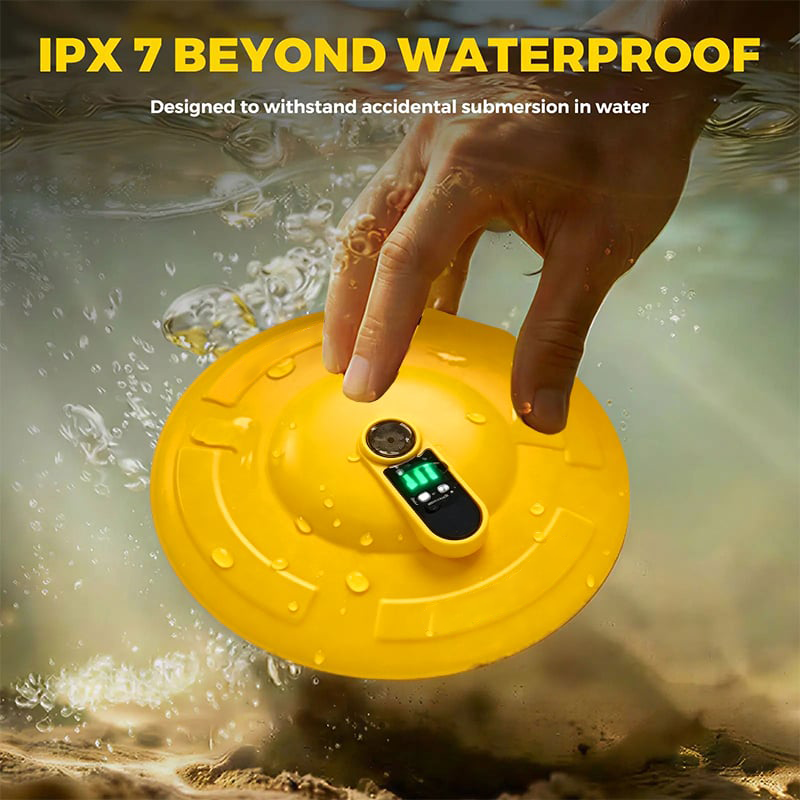 🔥Portable Bait Aerator Pump, Floating Oxygen Bubbler with Rechargeable Battery, Compact Design for Buckets and Transport