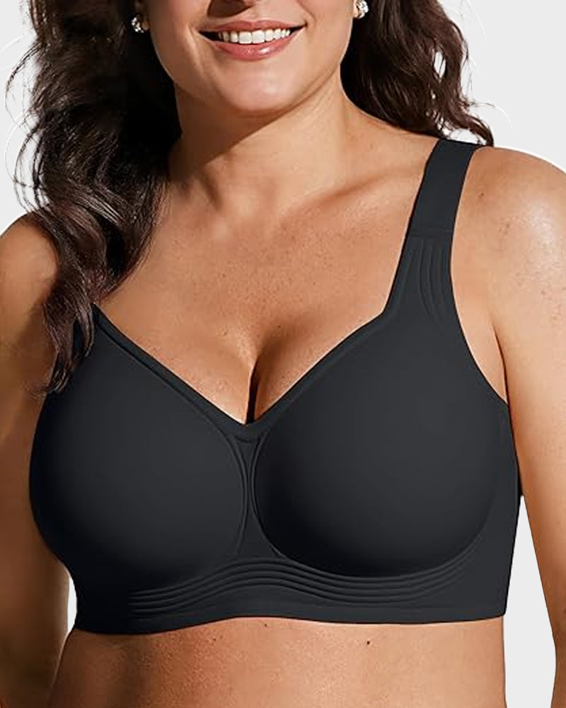 Comfortable Wireless Full Coverage Jelly Smoothing bra