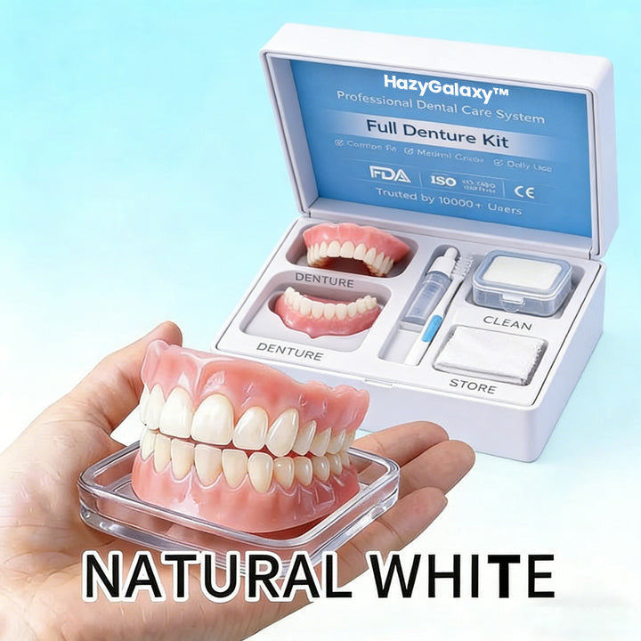 HazyGalaxy™ Custom-Fit Dentures ENDS TODAY 70% OFF | Smile with Confidence