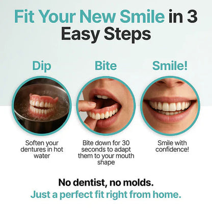 HazyGalaxy™ Custom-Fit Dentures ENDS TODAY 70% OFF | Smile with Confidence