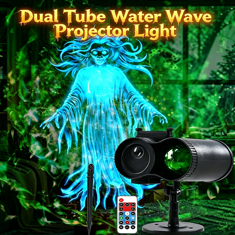 🔥Halloween Skull Dynamic Light 10 Unique HD Projection Patterns