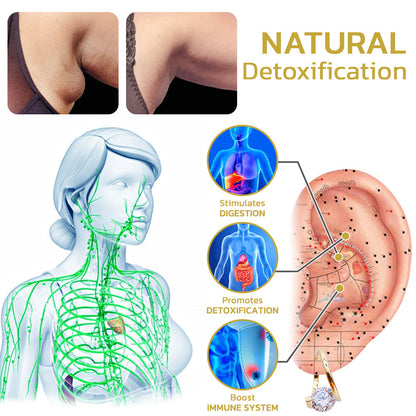 NESLEMY Lymphatic MagneTherapy Germanium Earrings — Stylish Comfort for Wellness & Energy