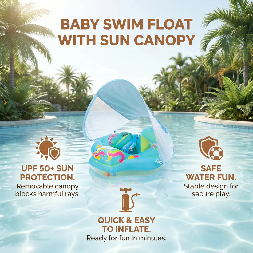 ☀️ The Ultimate Safe & Sun-Proof Baby Float! A Summer Must-Have for Millions of Moms! 👶💦-TOP1