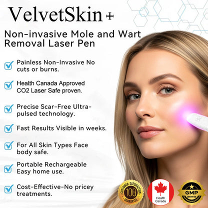 💞in-One CO₂ Laser Eraser Pen | Removes Moles, Warts, Skin Flaws & Pigmentation