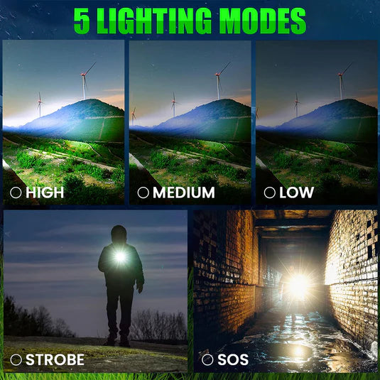 Super Bright Ultimate Survival Flashlight