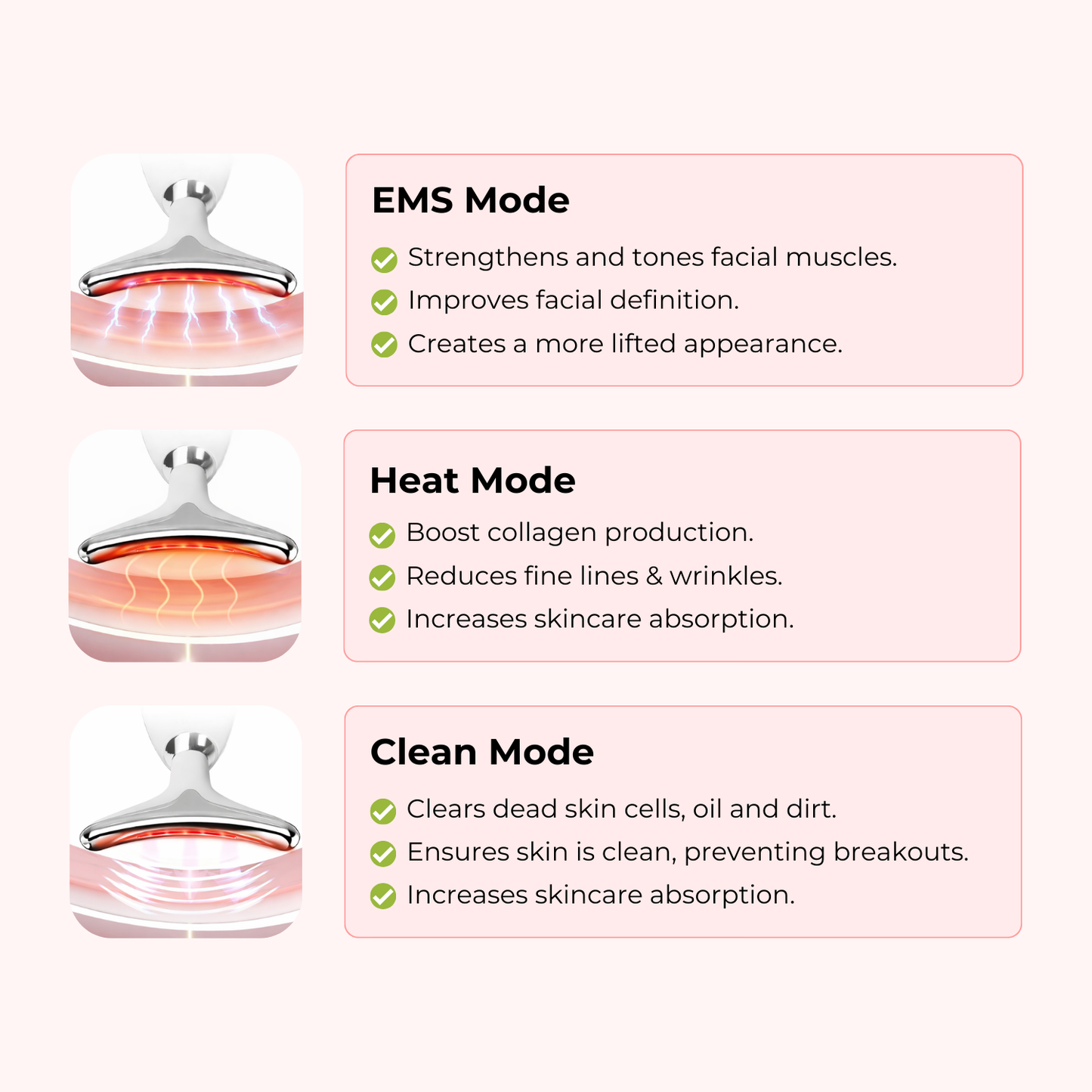 Lux Cove 7-in-1 LED Facial Sculptor