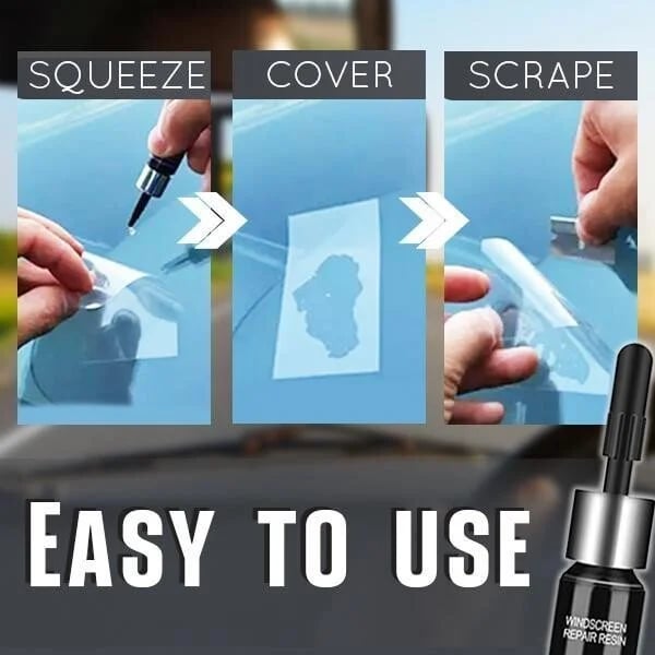 🔥🔥Cracks Gone Glass Repair Kit (New Formula)