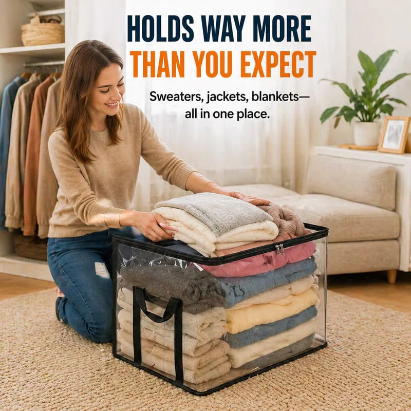 📦️Large Dustproof Storage Box with Handle📦️