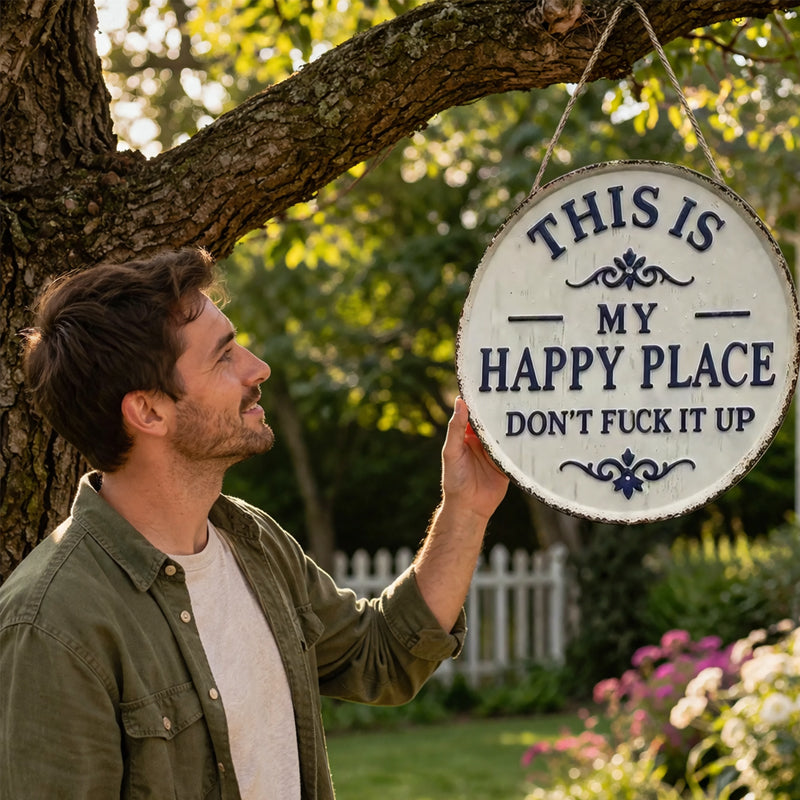 ✨️“This Is My Happy Place” Door Sign
