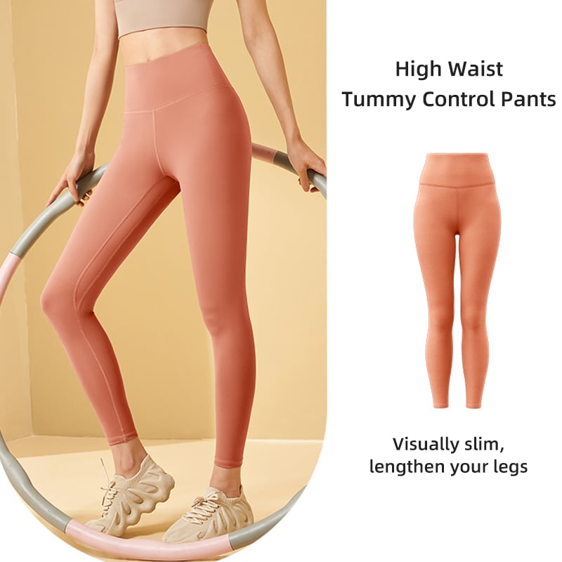 🔥High Waisted Tummy Control Shaping Training Leggings