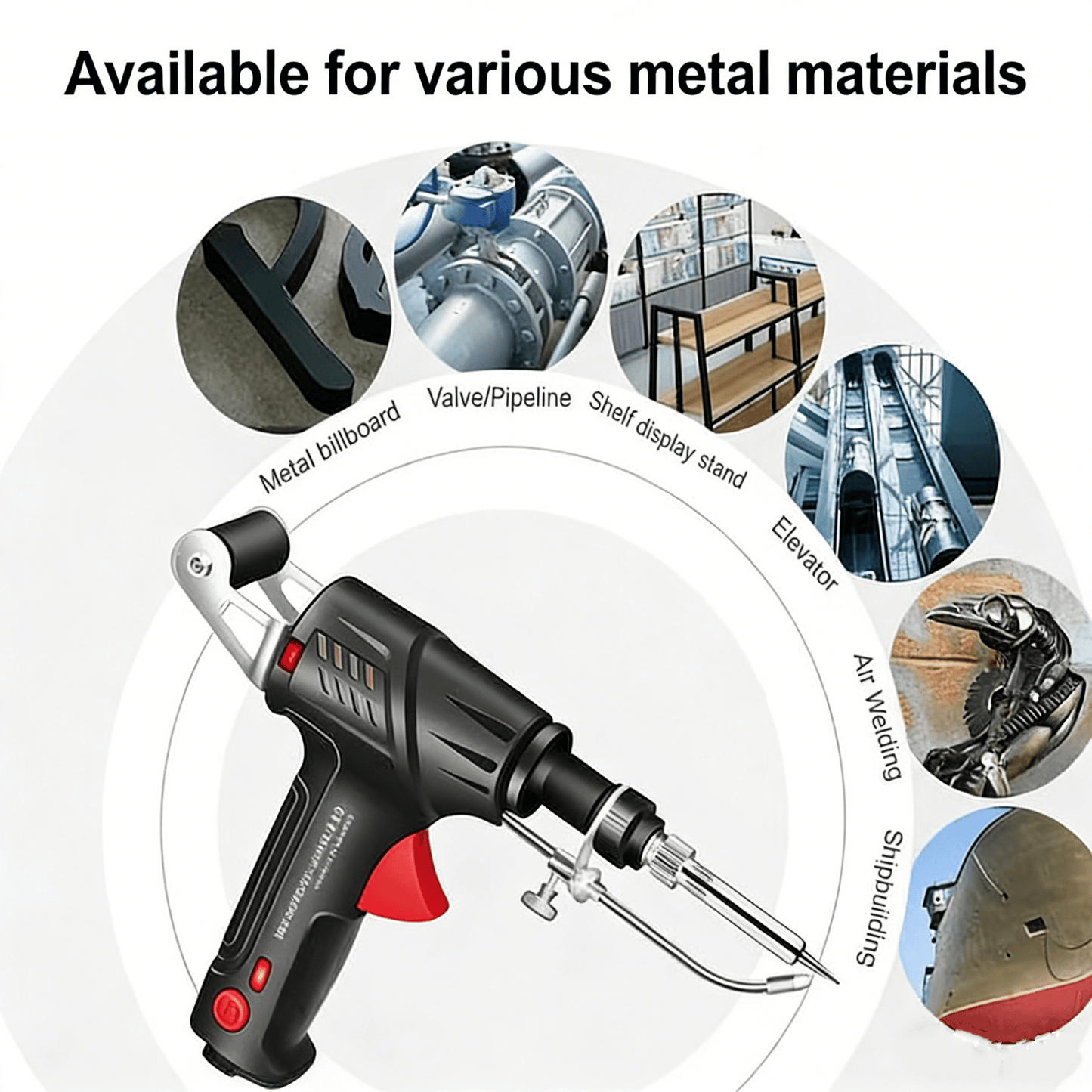 (🔥LAST DAY SALE 49% OFF🔥) German-Precision Internally heated industrial laser welding tools