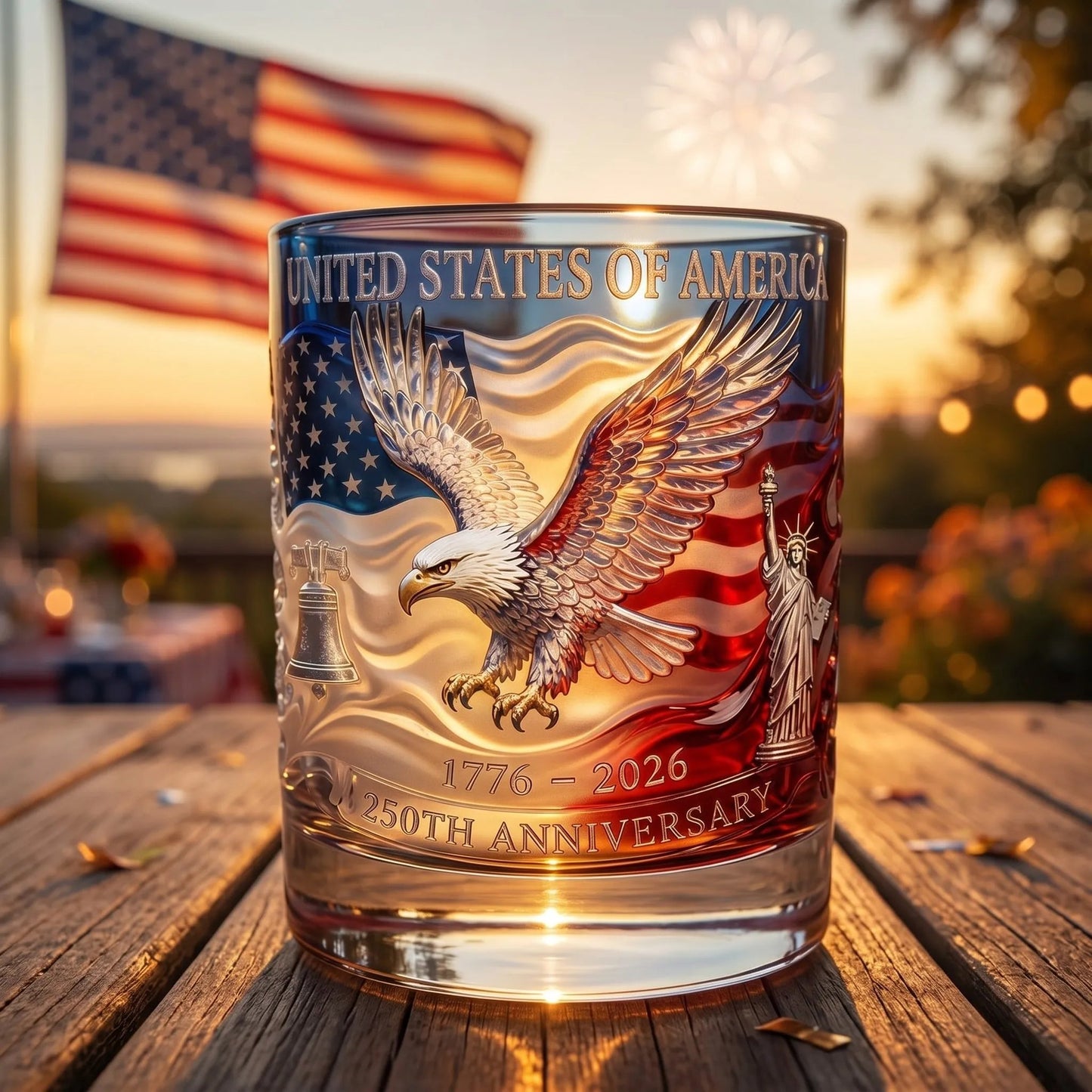 🔥Father's Day 50% OFF🔥Limited Edition 2026 USA 250th Anniversary Commemorative Glass – 1776-2026 Heritage Edition