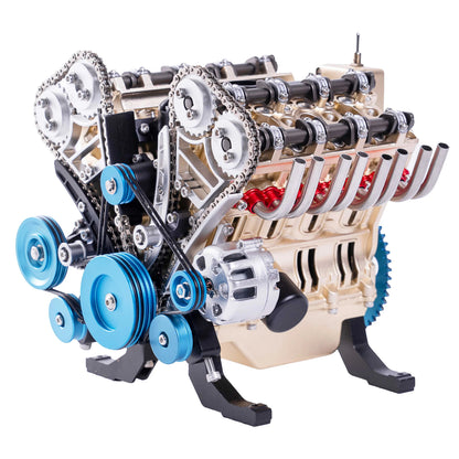 🏎️🛠️The Ultimate Desktop Masterpiece: Miniature V8 Small-Block Static Model Kit